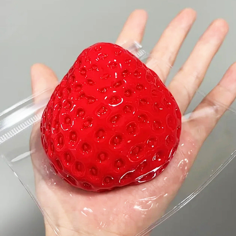 Squishy Strawberry Taba, red finish