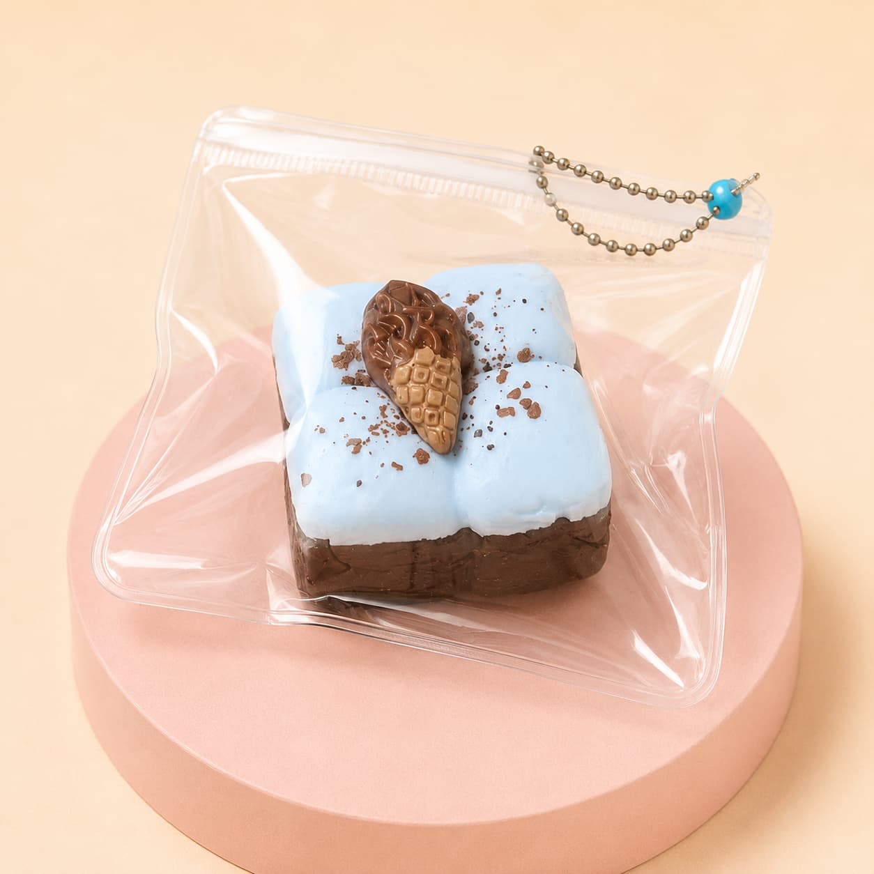 Squidgy Taba Cakes squishy toy, sea salt flavor