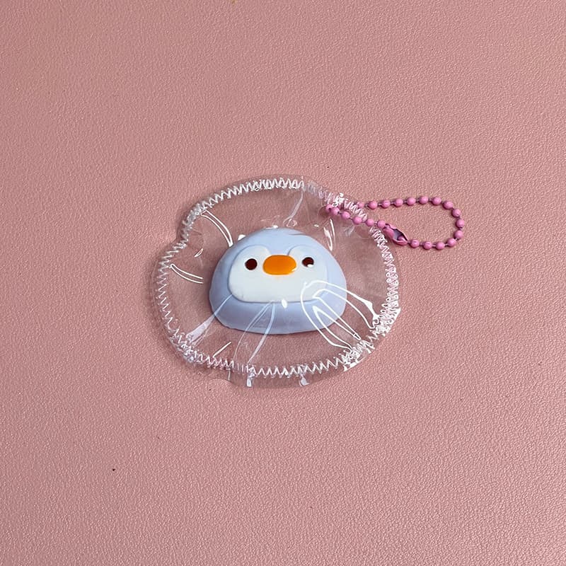 Lil Mini Squeeze Charm, penguin design