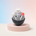 Little Seal squishy toy, gray color