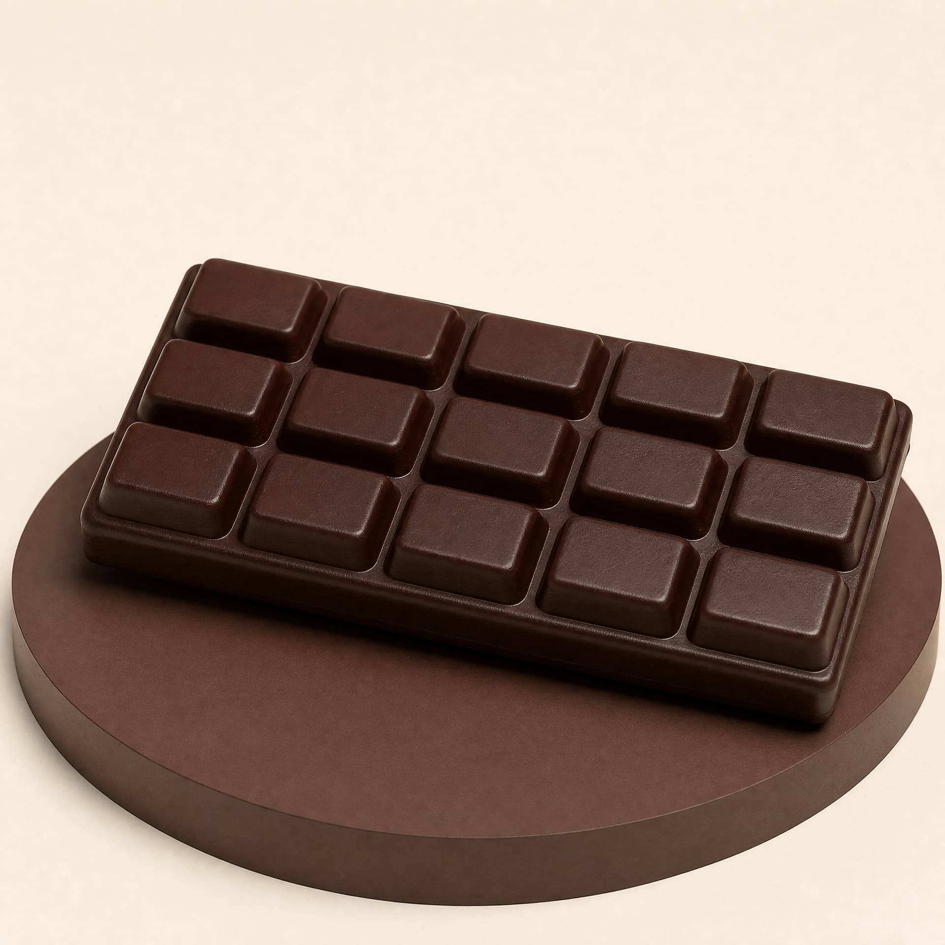 Slow Rise Butter Sticks squishy toy, chocolate bar flavor