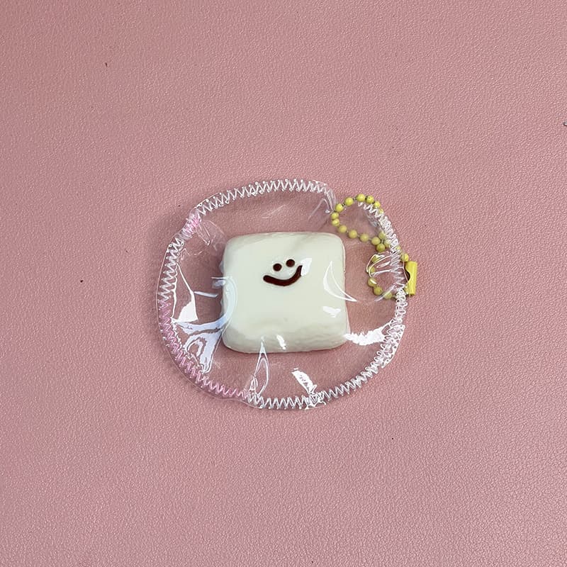 Lil Mini Squeeze Charm, marshmallow design