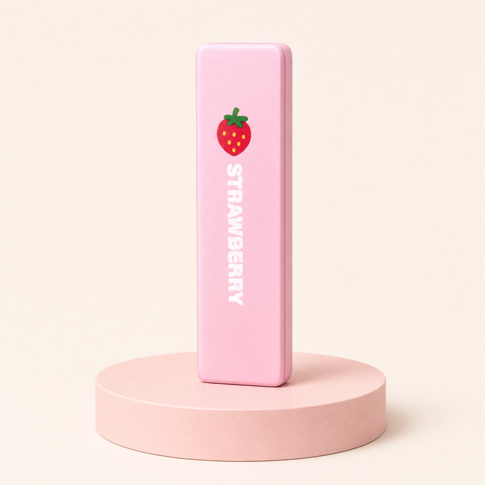 Slow Rise Butter Sticks squishy toy, strawberry cream flavor