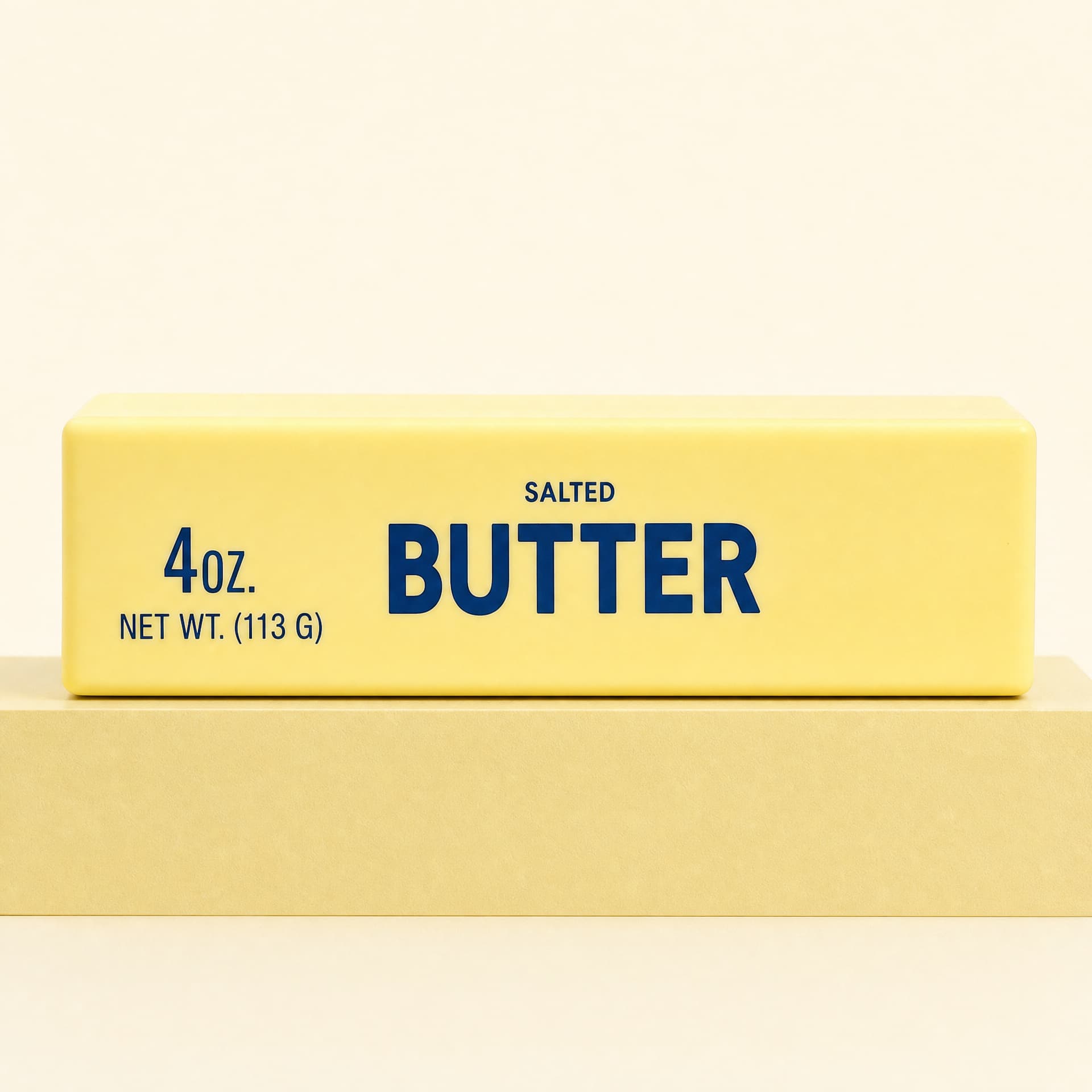 Slow Rise Butter Sticks squishy toy, salted flavor